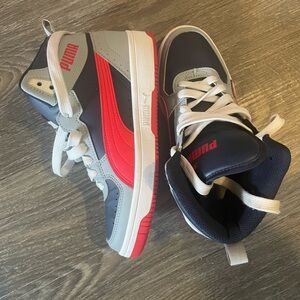 Puma Kids Sneakers - Navy and Red